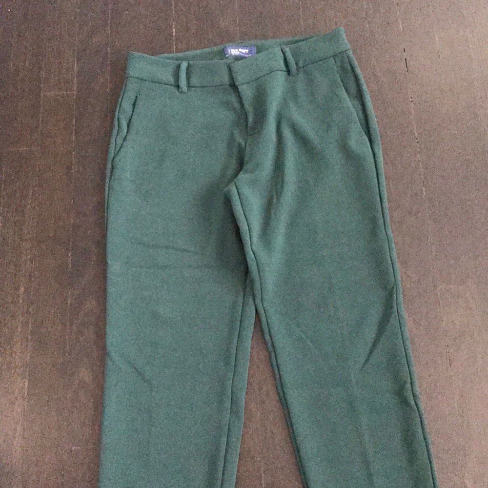 Dark green Old Navy Harper pants